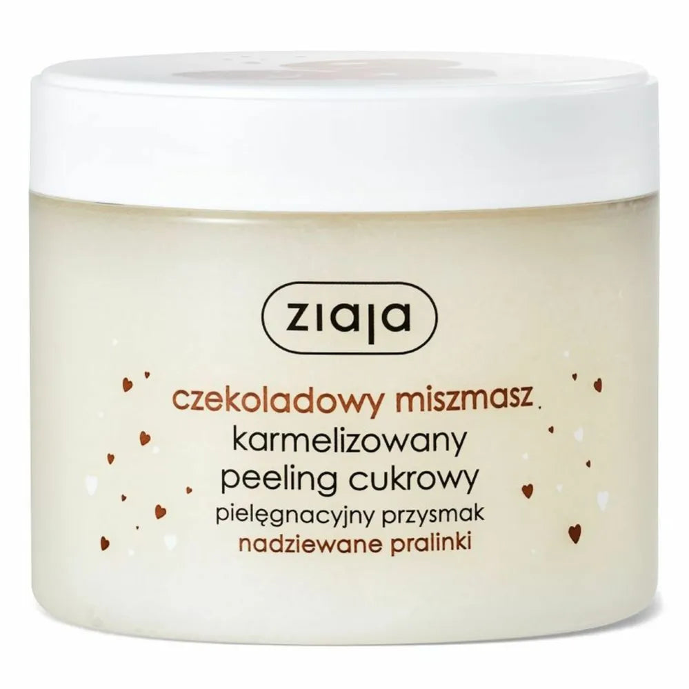 Karmelizowany Peeling Cukrowy CZEKOLADOWY MISZMASZ 300 ml - Ziaja